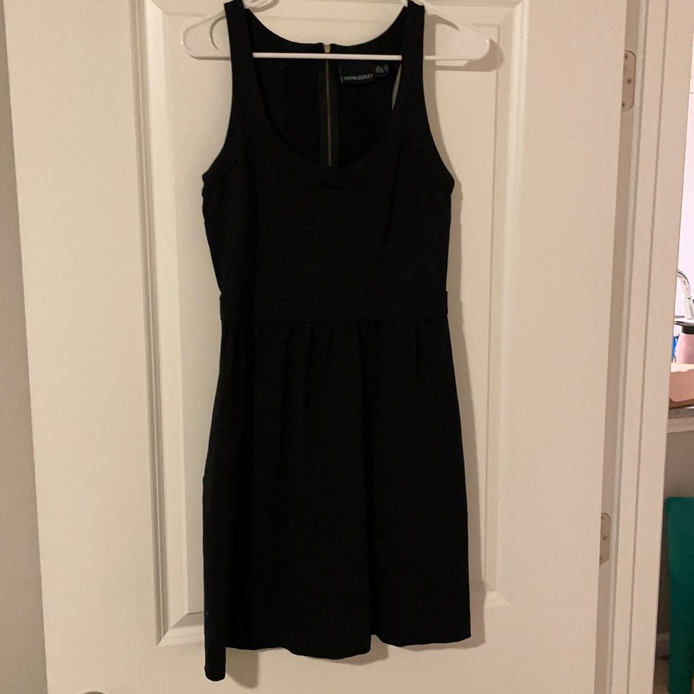 Cynthia Rowley Black dress with zip back